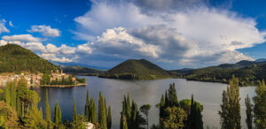 Lago di Piediluco in Umbria